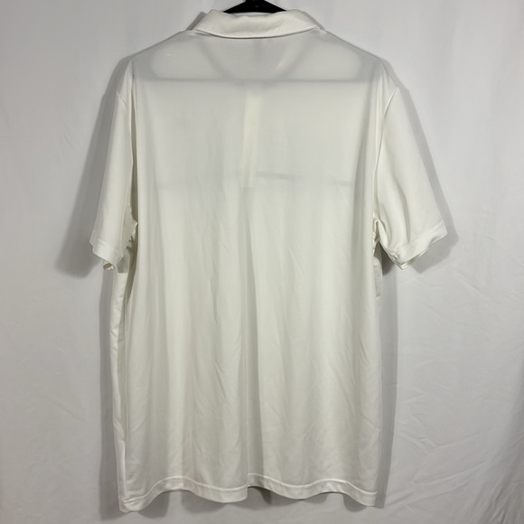 Adidas Men's Primegreen Chest Check Print Polo Golf Shirt - Picture 3 of 7